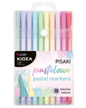 Flomasteri Kidea - 10 boja, pastel