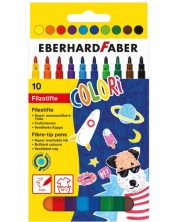 flomasteri Eberhard Faber - 10 boja