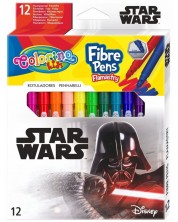 Flomasteri Colorino - Marvel Star Wars, 12 boja