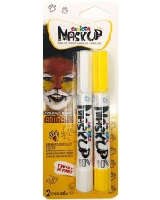 Flomasteri za lice Carioca Mask up - Životinje, 2 boje