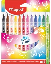 Flomasteri Maped Mini Cute - 12 boja