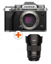Fotoaparat Fujifilm X-T5, Silver + Objektiv Viltrox - AF, 75mm, f/1.2, za Fuji X-mount