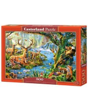 Puzzle Castorland od 500 dijelova - Šumski život 