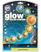 Fosforescentne naljepnice Brainstorm Glow - Solarni sustav -1