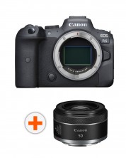 Fotoaparat Canon - EOS R6, crni + Objektiv Canon - RF 50mm, F/1.8 STM