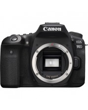 Fotoaparat Canon - EOS 90D, crni