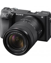 Fotoaparat bez zrcala Sony - A6400, 18-135mm OSS, Black