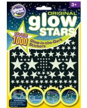 Fosforescentne naljepnice Brainstorm Glow - Zvijezde, 1000 komada
