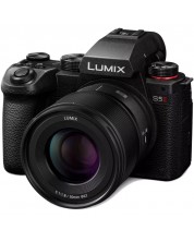 Fotoaparat Panasonic - Lumix S5 II, Panasonic Lumix S 50mm f/1.8, Black -1