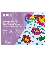 Blok APLI - Sjajni, 10 listova, razne boje