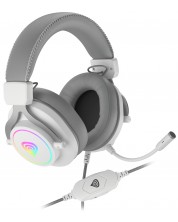 Gaming slušalice Genesis - Neon 750 RGB, bijele -1