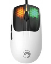 Gaming miš Marvo - M727 RGB, optički, bijeli -1