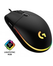 Gaming miš Logitech - G102 Lightsync, optički, RGB, crna