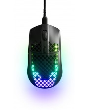 Gaming miš SteelSeries - Aerox 3 (2022), optički, crni