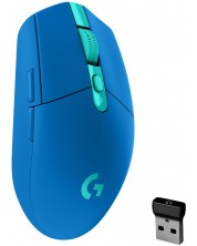 Gaming miš Logitech - G305 Lightspeed, optički, plavi -1