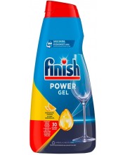 Gel za perilicu posuđa Finish - All in 1 Max Lemon, 600 ml -1