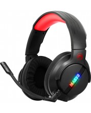 Gaming slušalice Marvo - HG9065, crne/crvene