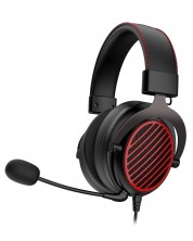 Gaming slušalice Redragon - Luna H540, crno/crvene -1