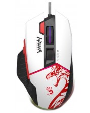 Gaming miš A4Tech Bloody - W95 MAX, optički, bijelo/crveni -1