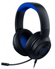 Gaming slušalice Razer - Kraken X, PS/Nintendo/Xbox, crne/plave -1