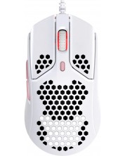 Gaming miš HyperX - Pulsefire Haste, optički, bijeli/ružičasti -1