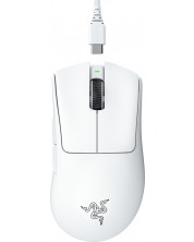 Gaming miš Razer - DeathAdder V3 Pro, optički, bežični, bijeli -1