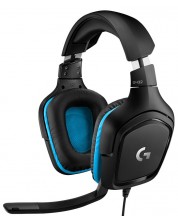 Gaming slušalice Logitech - G432, crne -1