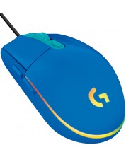 Gaming miš Logitech - G102 Lightsync, optički, RGB, plavi -1
