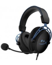 Gaming slušalice HyperX - Cloud Alpha S, 7.1, crno/plave -1