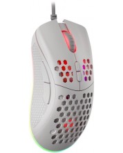 Gaming miš Genesis - Krypton 550, optički, 8000 DPI, bijeli -1