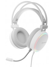 Gaming slušalice Genesis - Neon 613, bijele -1