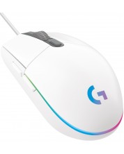 Gaming miš Logitech - G102 Lightsync, optički, RGB, bijeli -1