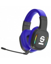 Gaming slušalice Sparco - RACE, bežične, plave