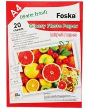 Obloženi foto papir A4 Foska - 180gr/m2, 20 listova -1