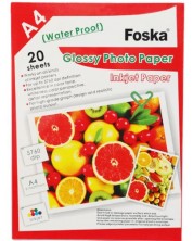 Sjajni foto papir A4 Foska - 230 gr/m2, 20 listova -1