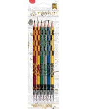 Grafitne olovke Maped Harry Potter - HB, s gumicom, 6 kom