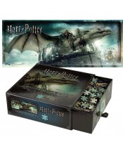 Panoramska slagalica Harry Potter  od 1000 dijelova - Bijekstvo iz Gringotts banke -1