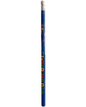 Grafitna olovka s gumicom Panini Super Mario - Blue -1