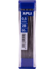Grafiti za automatsku olovku Apli - 2B, 0.5 mm, 50 komada -1