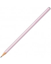 Grafitna olovka Faber-Castell Sparkle - Ružičasti metalik -1