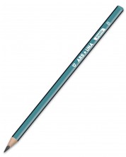 Grafitna olovka Ars Una - B, crna, prugasta