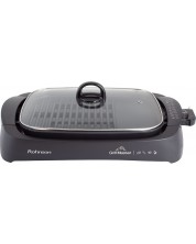 Roštilj Rohnson - Grill Master R-2525, 2200W, neljepljivi, rebrasti/ravni, crni -1