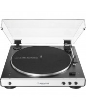 Gramofon Audio-Technica - AT-LP60XBT, automatski, crno/bijeli -1