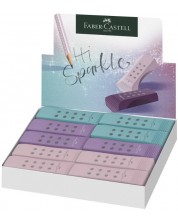 Gumica Faber-Castell Sparkle - Rollon, asortiman