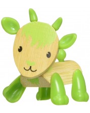 Dječja igračka od bambusa Nare – Mini životinja Kozle -1