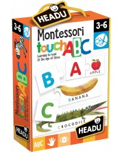 Edukativna igra Headu Montessori – Dodirni i prepoznaj slovo -1