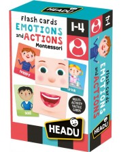Edukativne flash kartice Headu Montessori - Emocije i djela -1