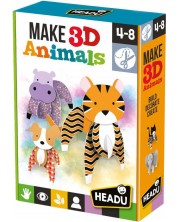 Kreativni set Headu Montessori – Napravi 3D životinje