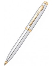 Kemijska olovka Sheaffer - 100, srebrna -1