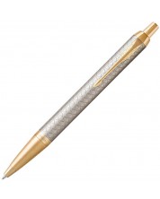Kemijska olovka s kutijom Parker Royal IM Premium - Srebrnasta -1